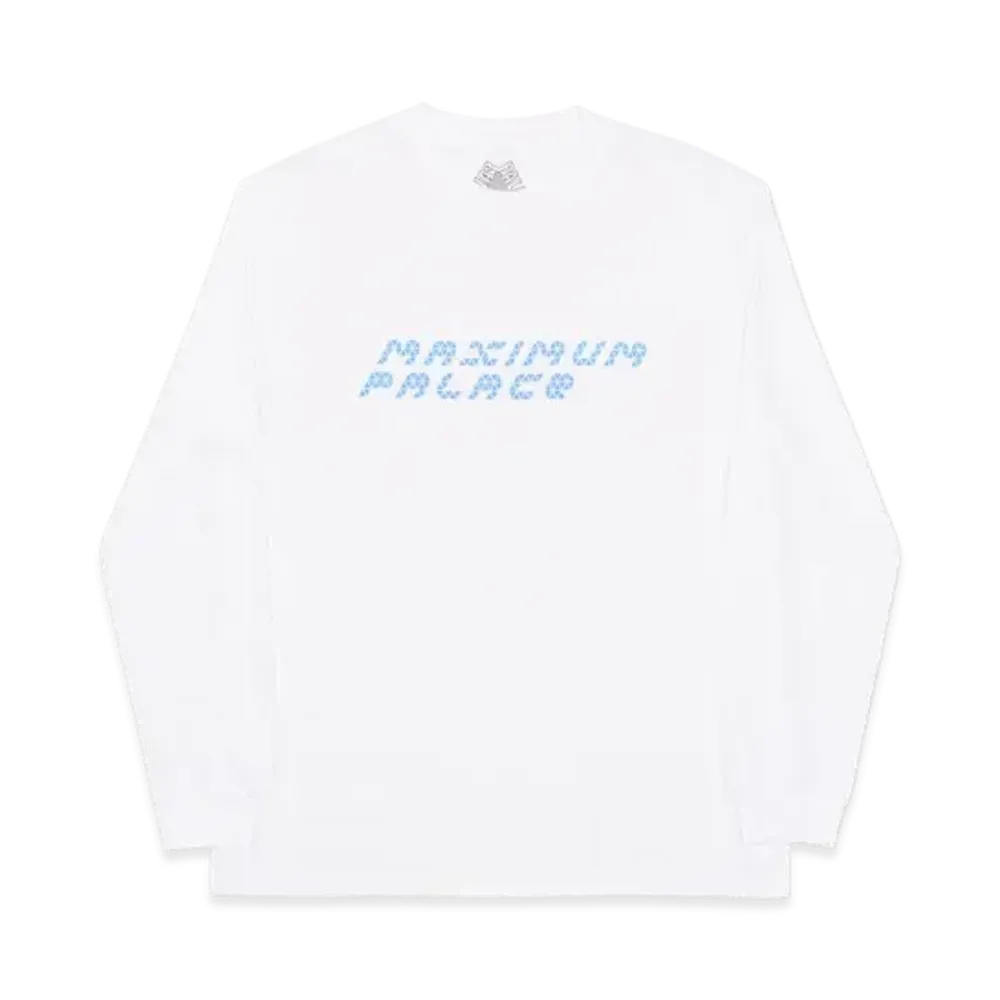 PALACE Tri-Flect Longsleeve "White"