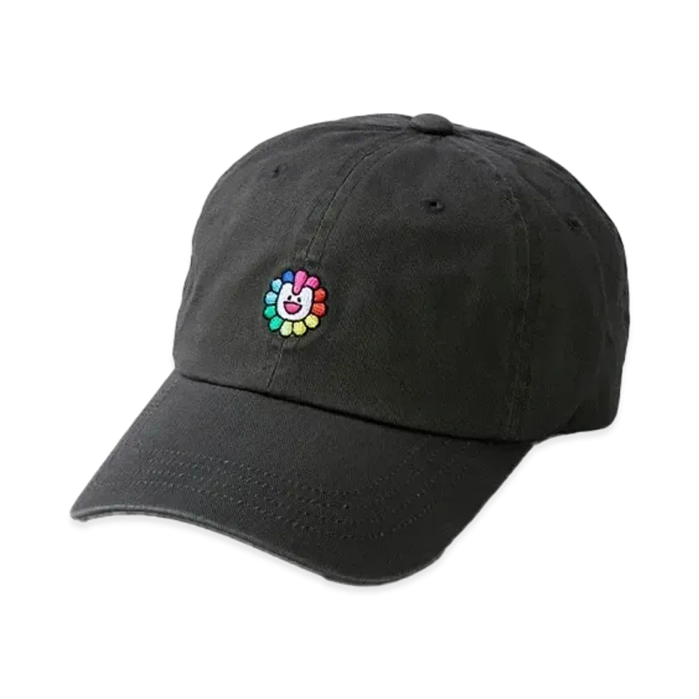 NewJeans x Takashi Murakami Supernatural Baseball Cap "Black"