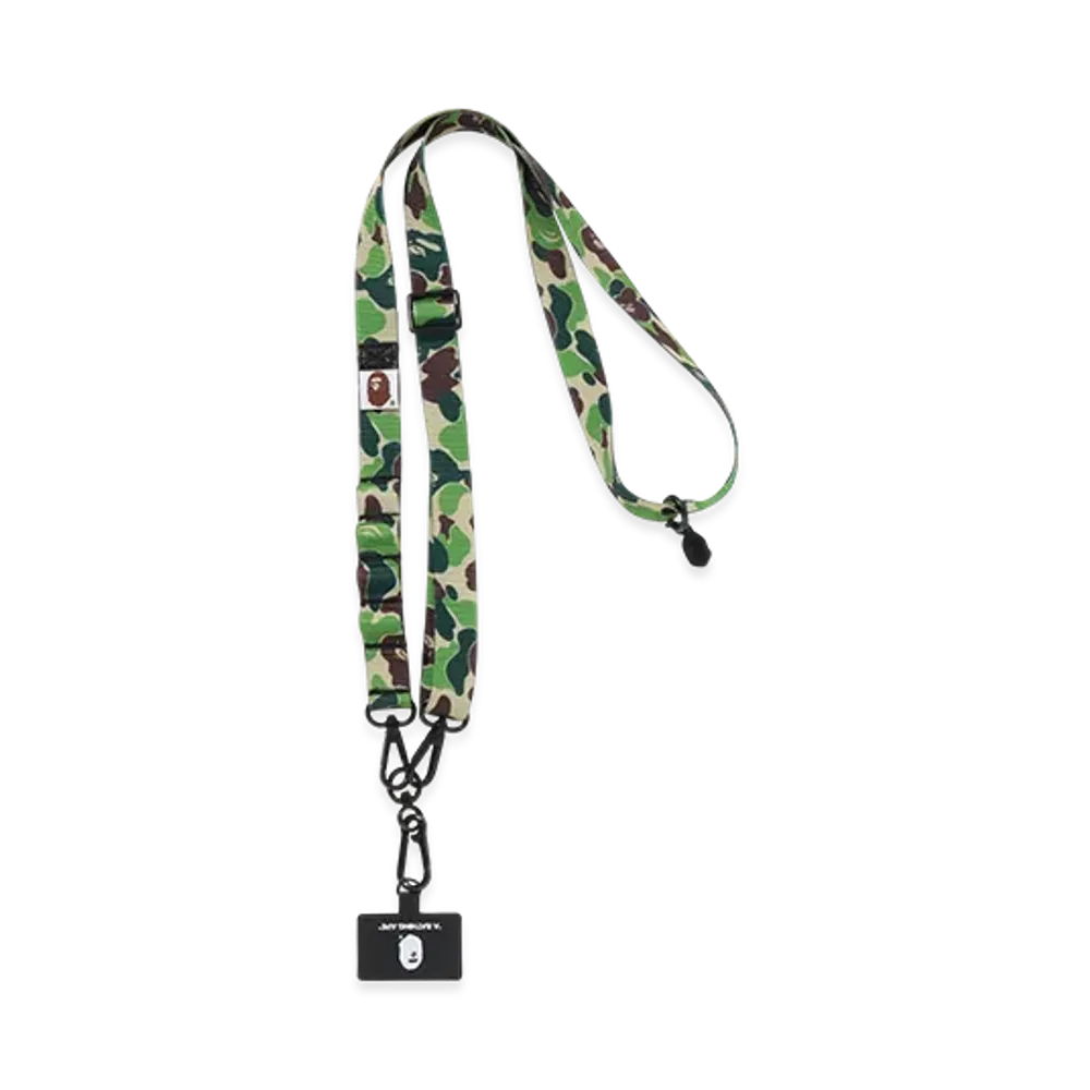 A BATHING APE Smartphone Shoulder Strap M Mobile "Green"
