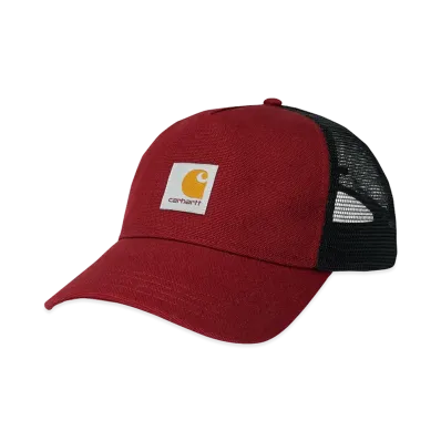 Carhartt WIP Square Label Trucker Cap "Marsala"
