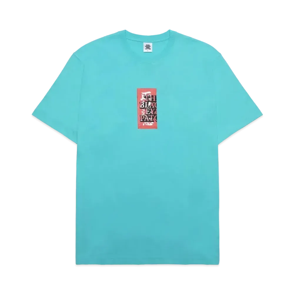 Black Eye Patch Handle With Care Tee "Mint Green"