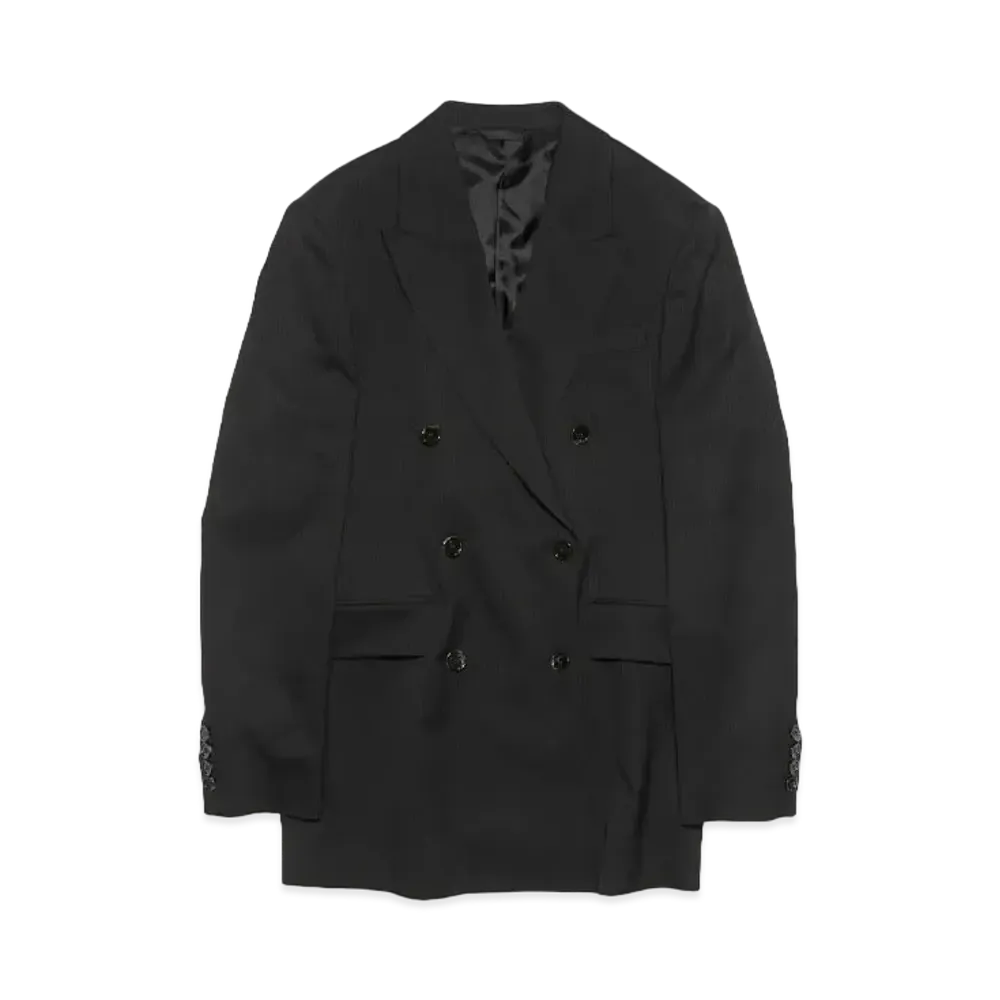Acne Studios Double Breasted Suit Jacket "Black"
