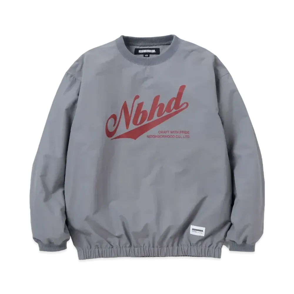 NEIGHBORHOOD Pullover Track Shirt LS "Gray"