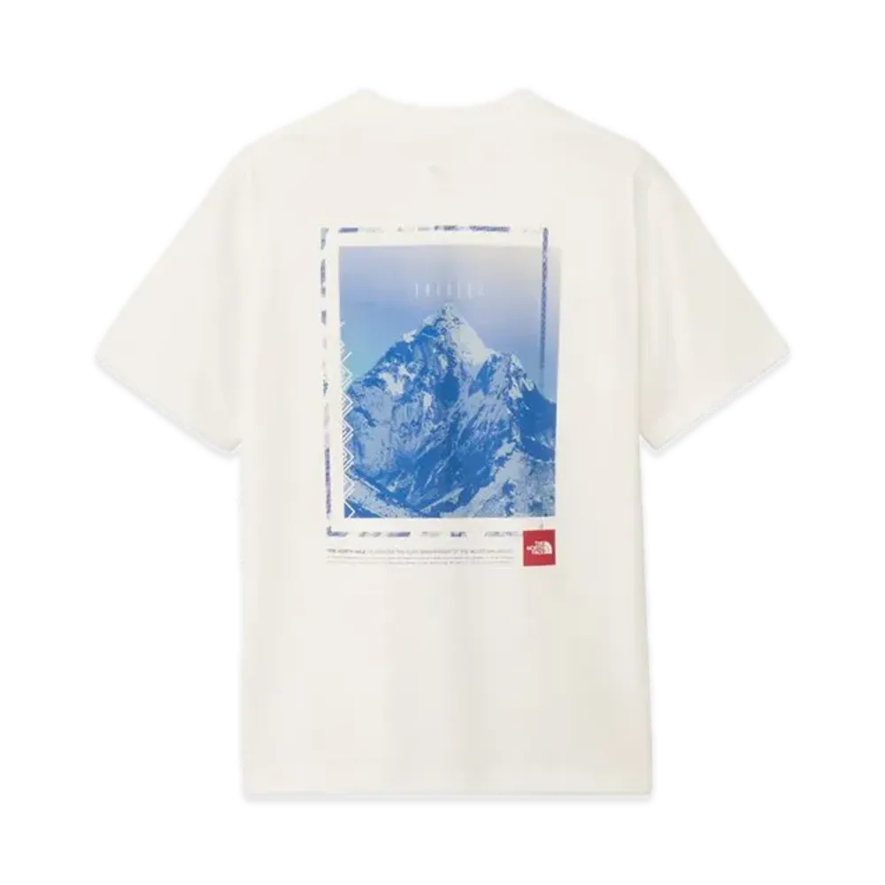 The North Face Short Sleeve Flash Dry Seven Summits Graphic Tee "White"