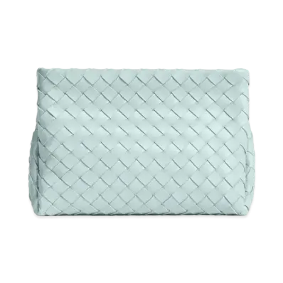 Bottega Veneta Toiletry Case "Teal Washed"