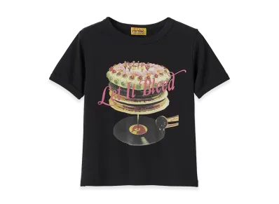 HYSTERIC GLAMOUR x THE ROLLING STONES Women's Let It Bleed T-Shirt "Black"