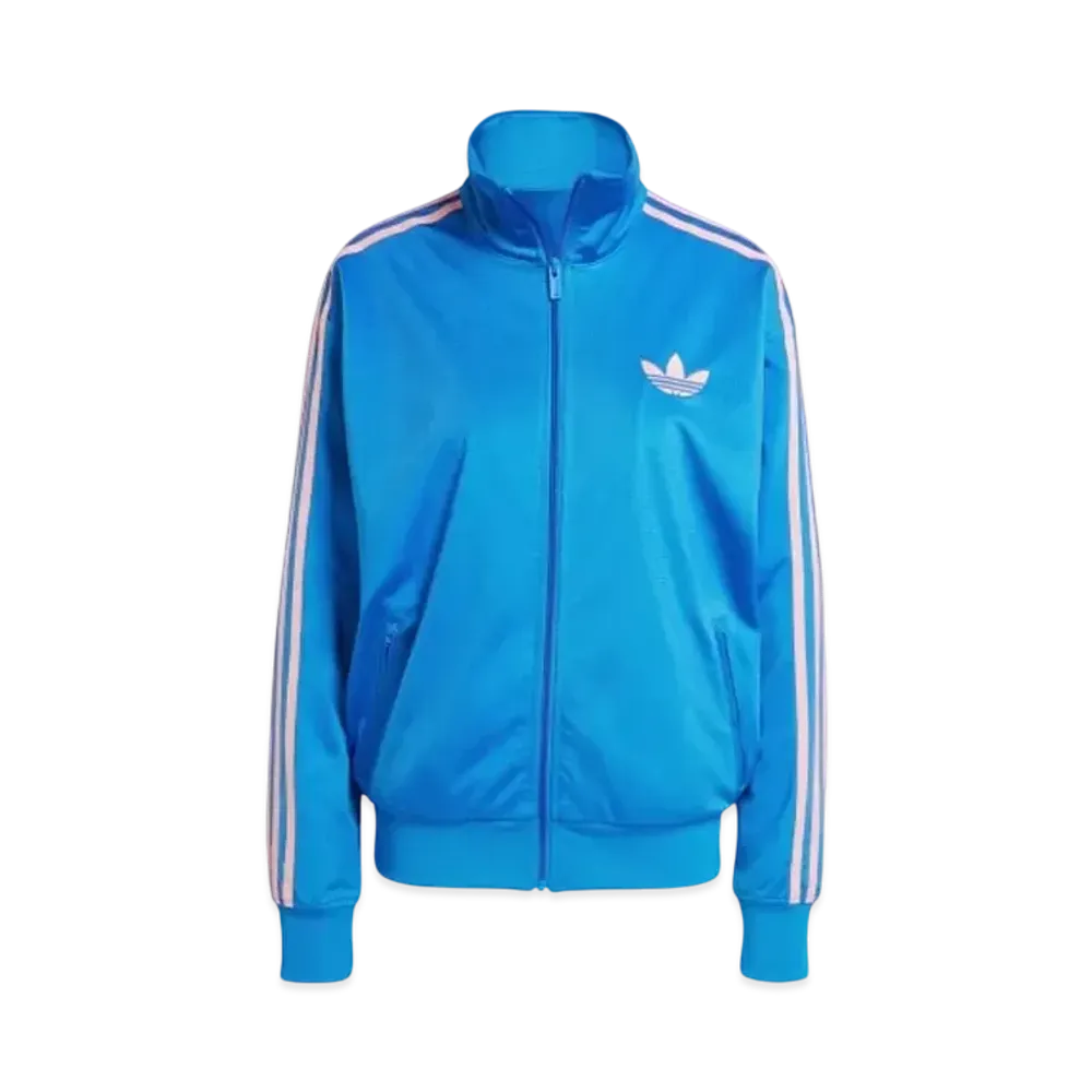 adidas Adicolor Classic Firebird Loose Track Top "Blue/Semi Pink Spark"