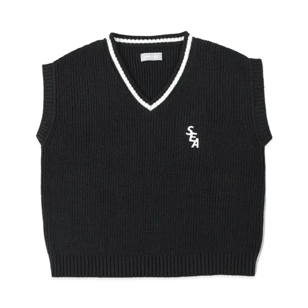 WIND AND SEA TILDEN VEST "Black"