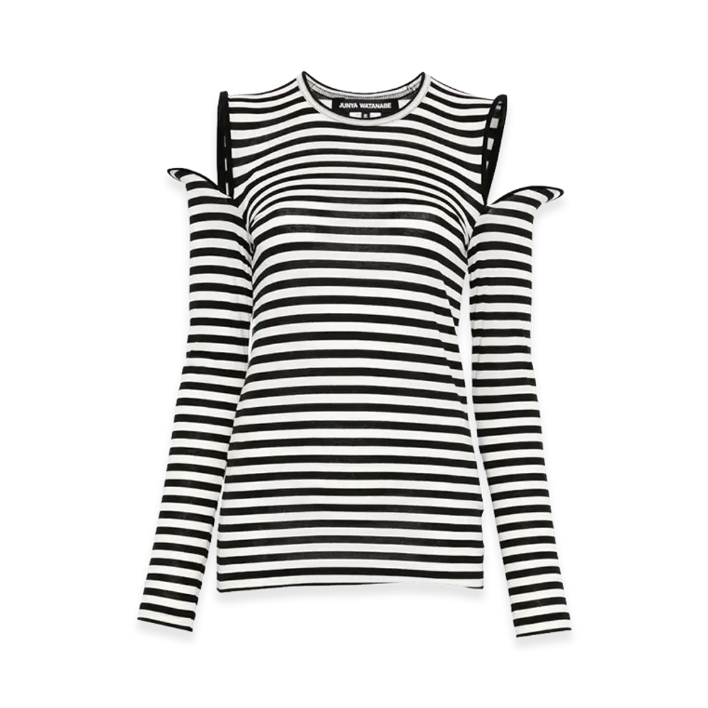 JUNYA WATANABE Women's T-Shirt "Black/White"