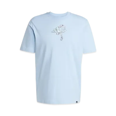 adidas Earth Day Graphic Short Sleeve T-shirt "Glow Blue"