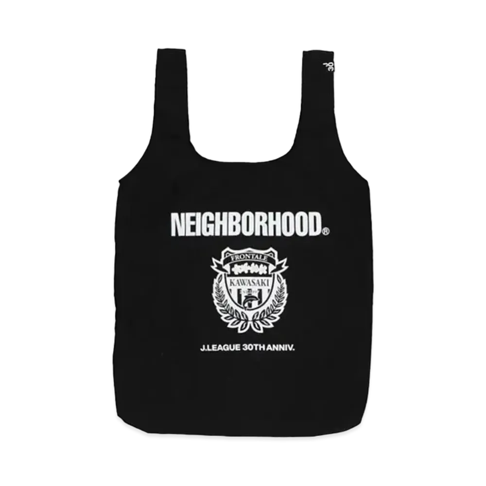 NEIGHBORHOOD x Kawasaki Frontale Collab Eco Bag "Black"