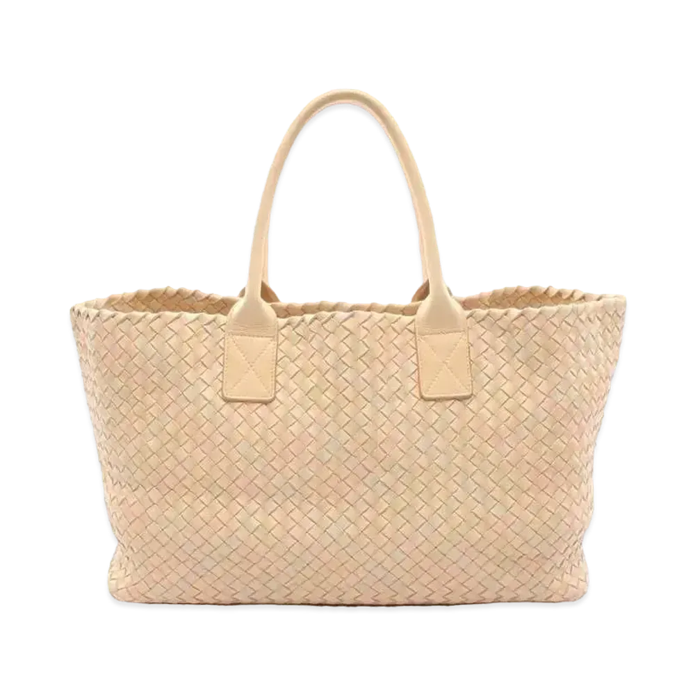 Bottega Veneta Cabat Intrecciato leather Tote Bag "Beige"