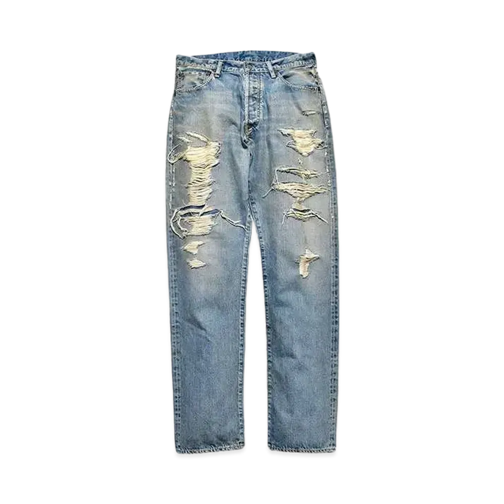 MINEDENIM L.Straight 5pocket USS "USS"