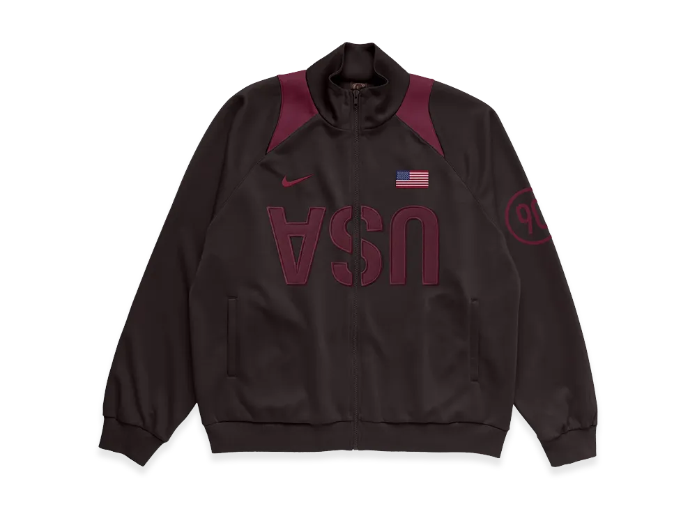 Travis Scott Cactus Jack x Nike USA Total 90 Anthem Jacket "Brown"