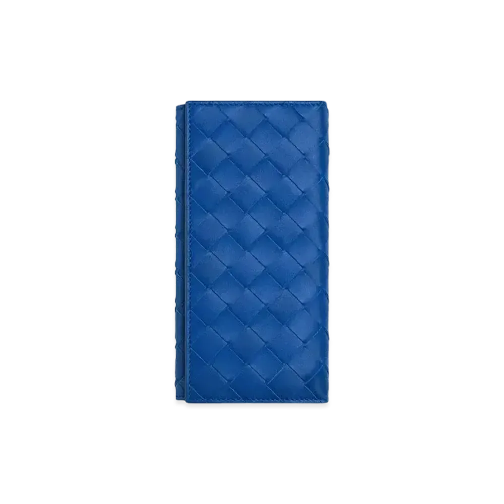 Bottega Veneta Long Wallet "Cobalt"