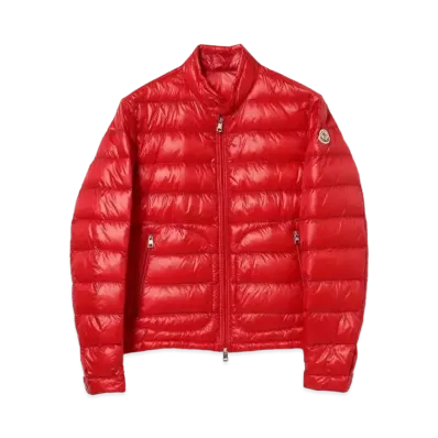 MONCLER Acorus Lightweight Down Jacket "Red"