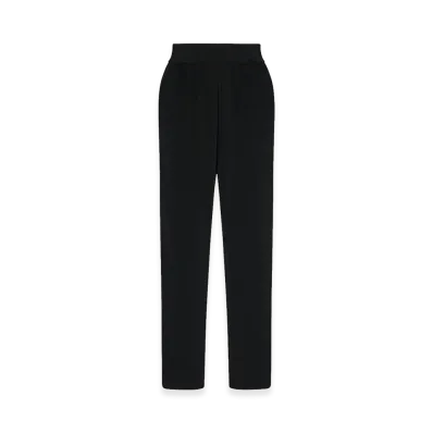 The Row Women's Lettie Jersey Pants "Black"