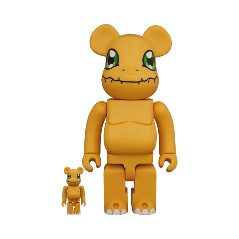 Bearbrick Agumon 100% & 400%
