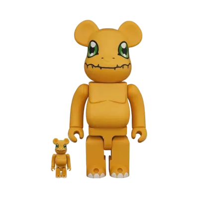 Bearbrick Agumon 100% & 400%
