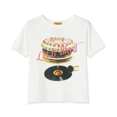 HYSTERIC GLAMOUR x THE ROLLING STONES Women's Let It Bleed T-Shirt "White"