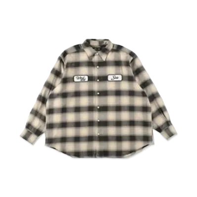 WIND AND SEA WDS Check Shirt "Yellow"