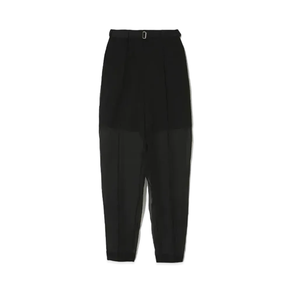 UNDERCOVER See-Through Slacks "Black"