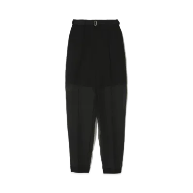 UNDERCOVER See-Through Slacks "Black"