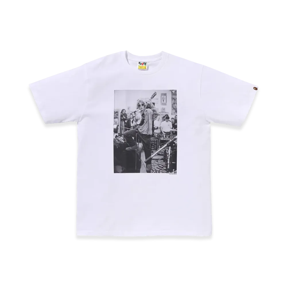A BATHING APE x Shawn Mortensen Beck Tee "White"