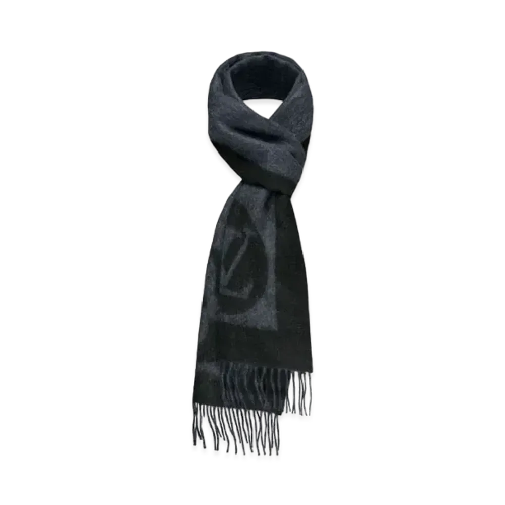 Louis Vuitton Cardiff Scarf "Noir"