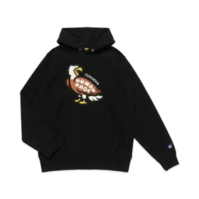 HUMAN MADE Stores Exclusive Animal Hoodie Fukuoka "Black"