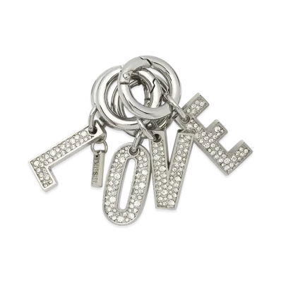 Diesel Charm-Love Lettering "Silver"