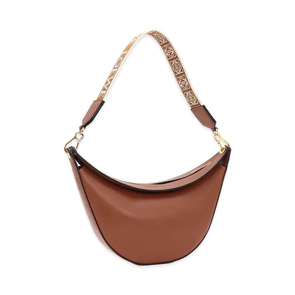 LOEWE Women's Shoulder Bag One Shoulder Luna Small "Pecan"