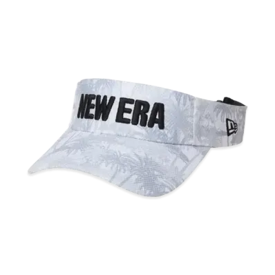 NEW ERA Golf Sun Visor Palm Tree Camo "White Camo"