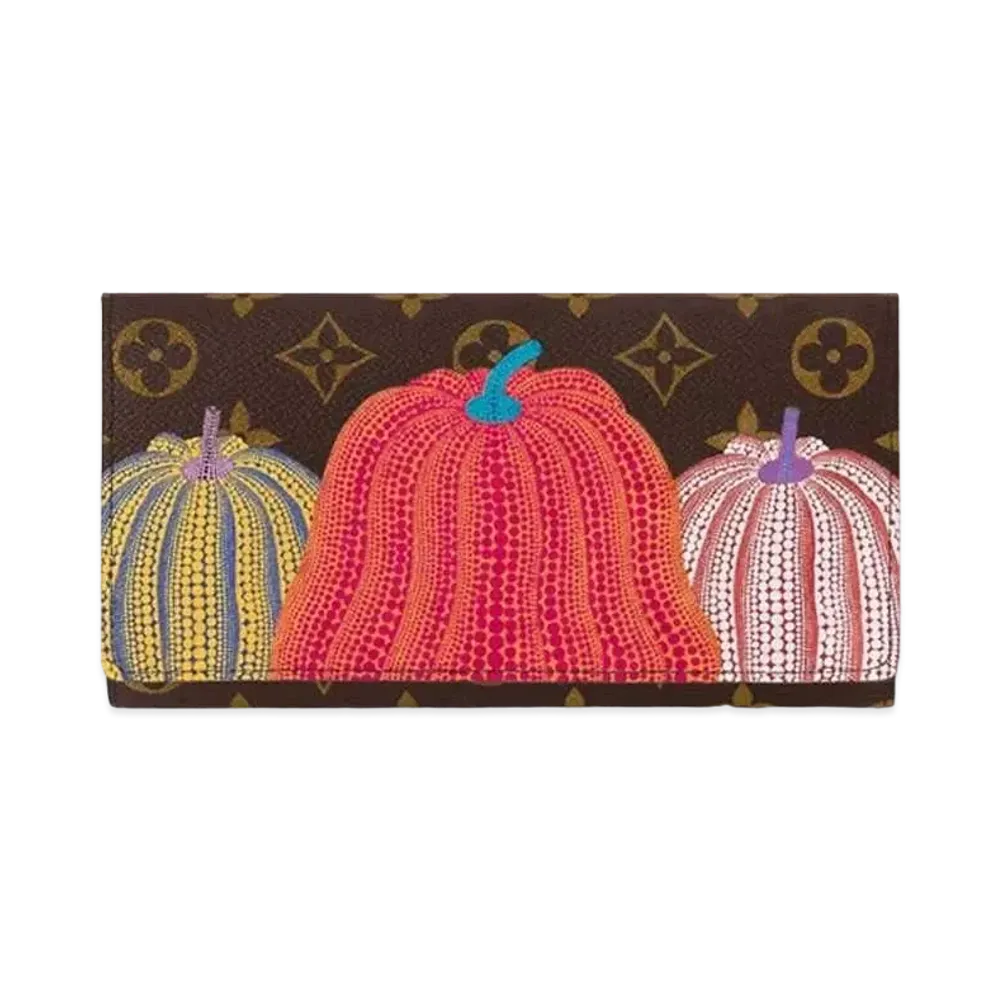 Louis Vuitton x Yayoi Kusama Sarah Wallet Monogram Pumpkin
