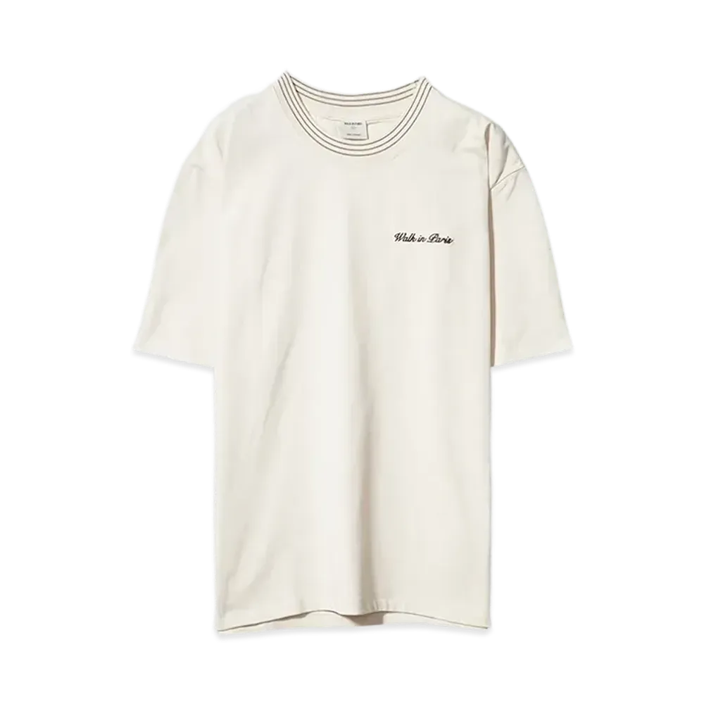 Walk In Paris The beige heritage t-shirt "BEIGE"