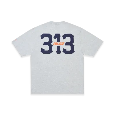 PALACE x Detroit Tigers T-Shirt "Grey Marl"
