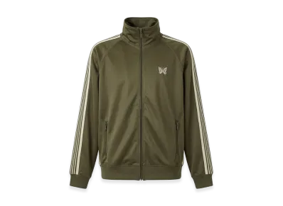 NEEDLES x STUDIOUS Track Jacket - Poly Smooth "Olive"