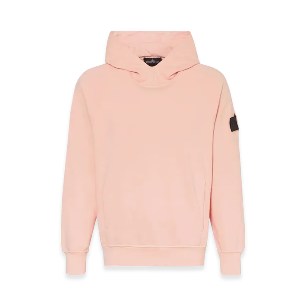 Stone Island Shadow Project 60219 Embroidery Cotton Fleece Hooded Sweatshirt - 23SS "Pink"