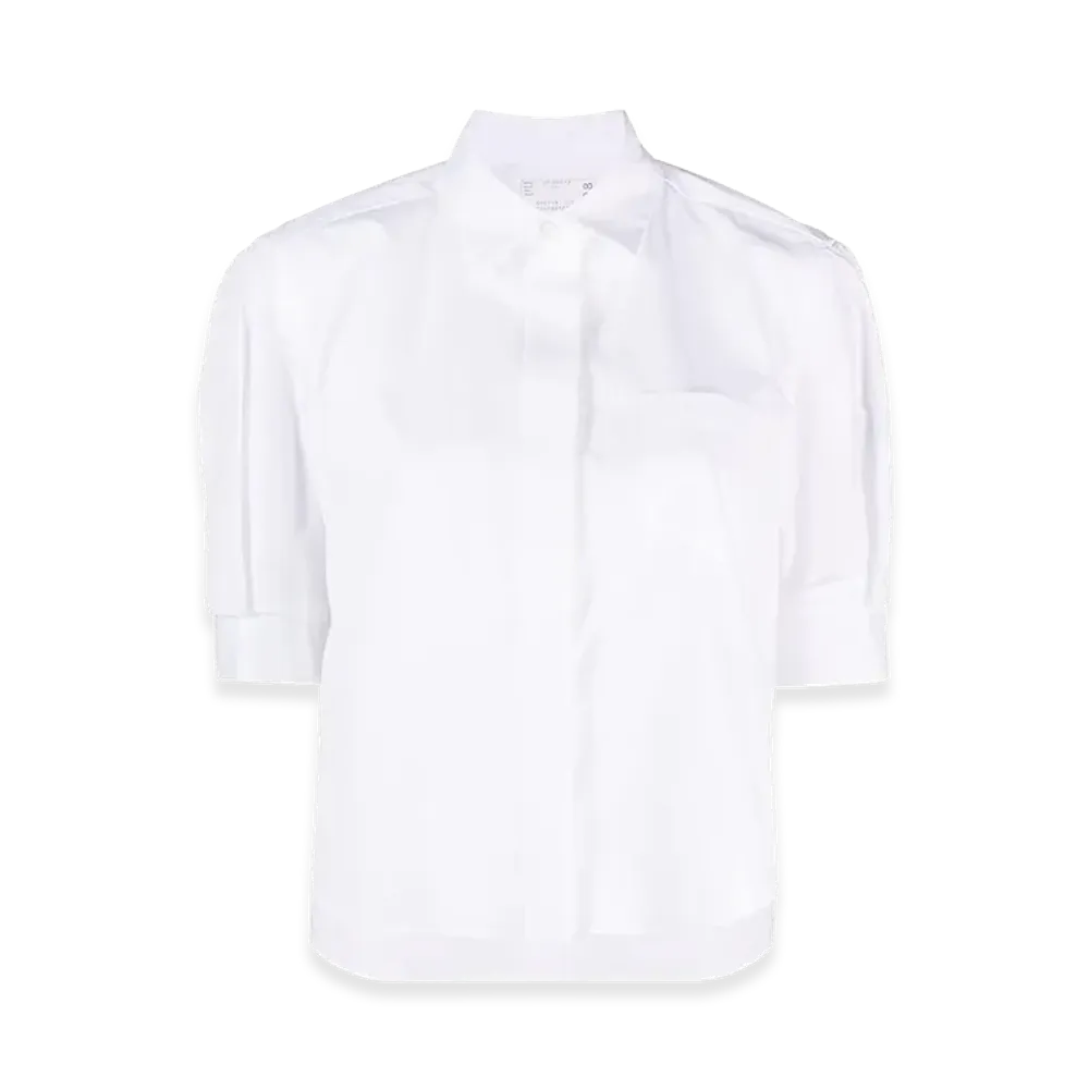 sacai Women's Shirts "White"