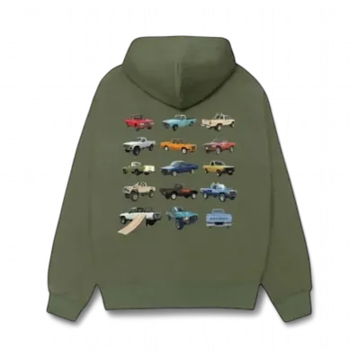 Stussy Pickup Zip Hoodie "Olive"