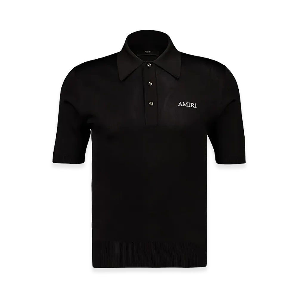 AMIRI Polo Shirt "Black"