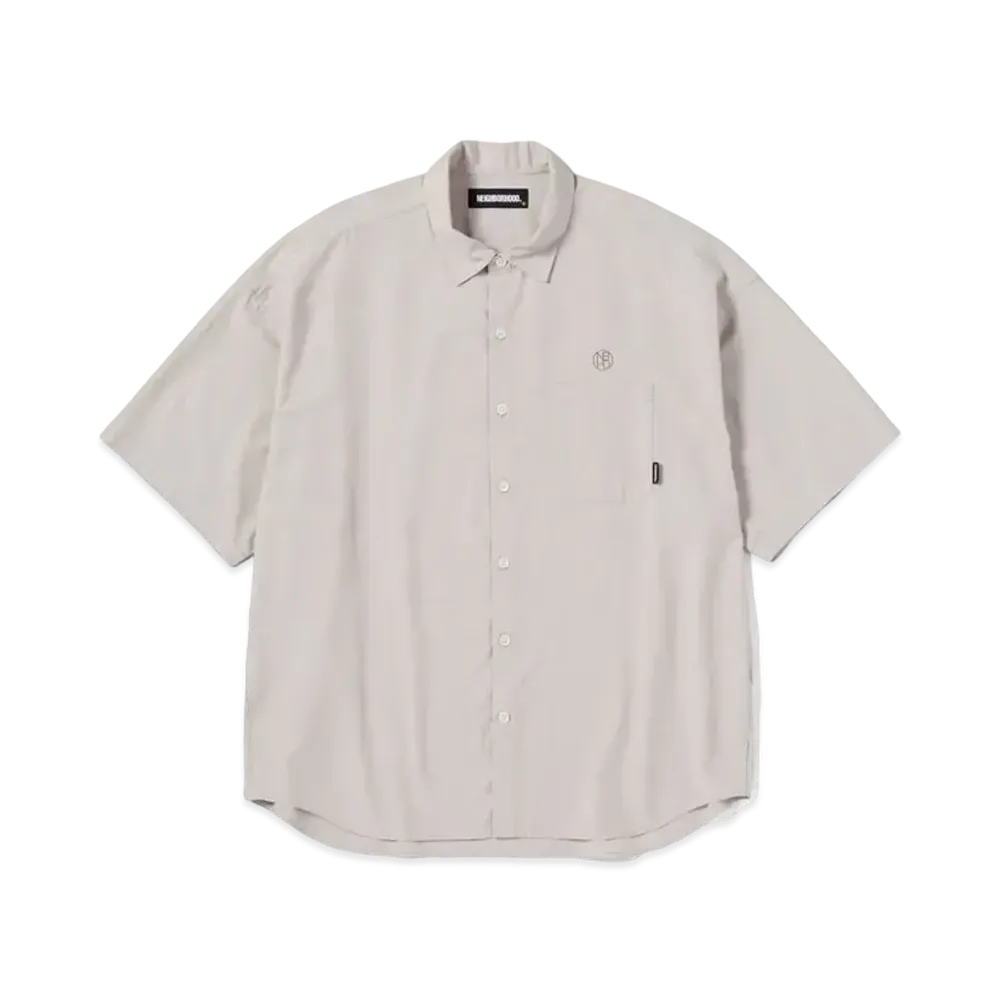 NEIGHBORHOOD OVER / RE-SHIRT . SS "Beige"