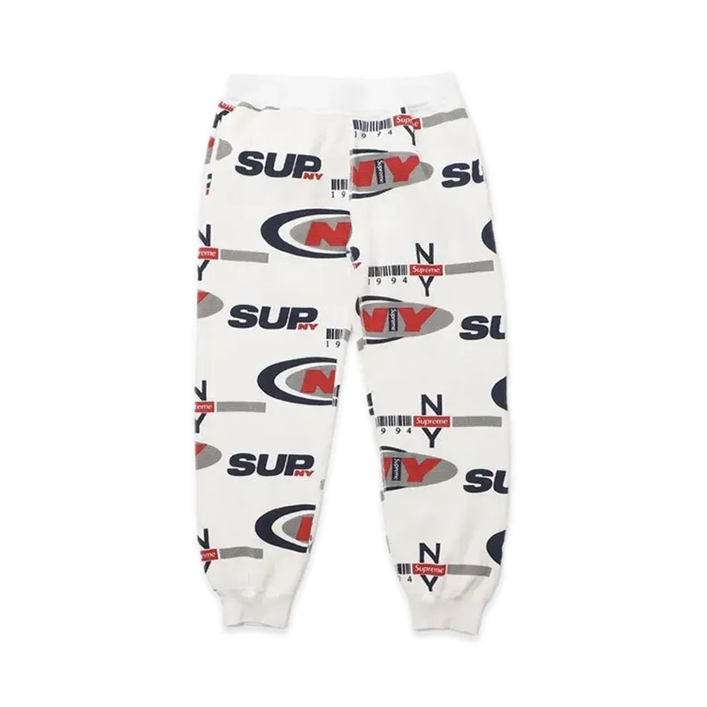 Supreme NY Waffle Thermal Pant "White"