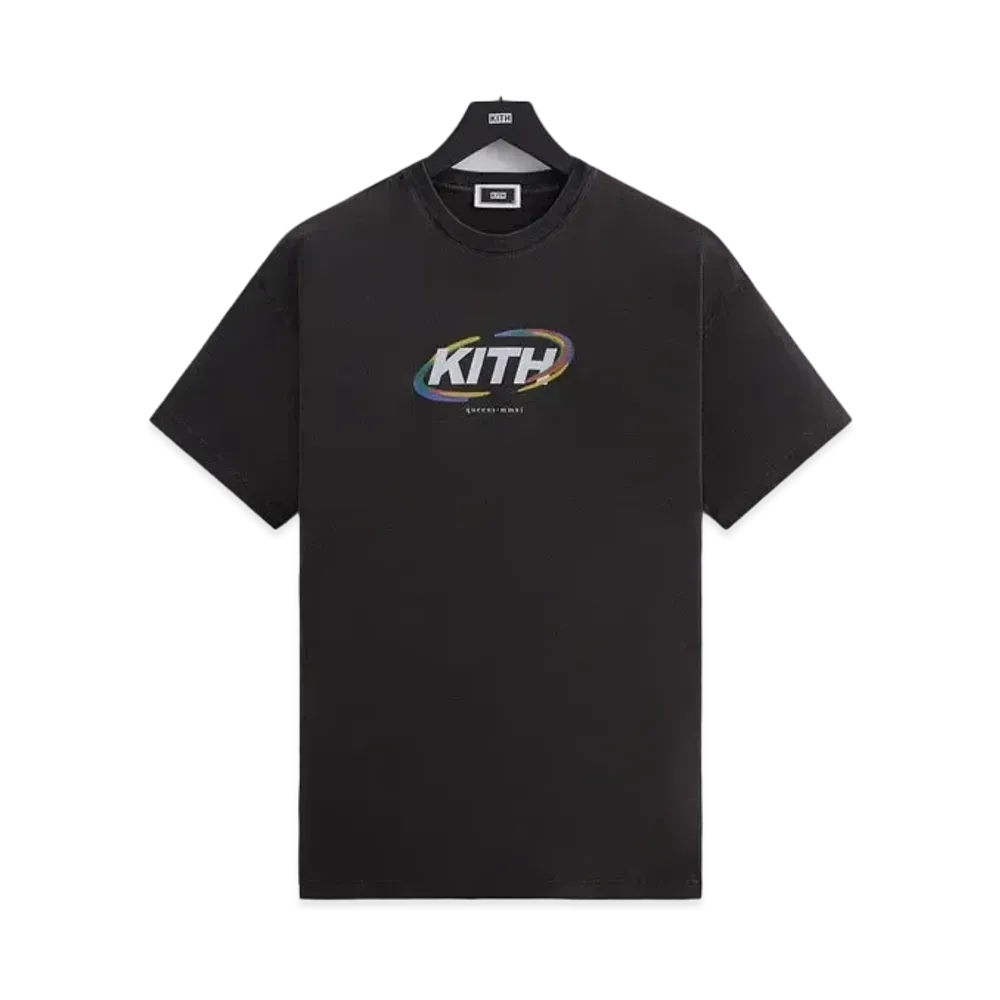 Kith Spiral Vintage Tee "Black"