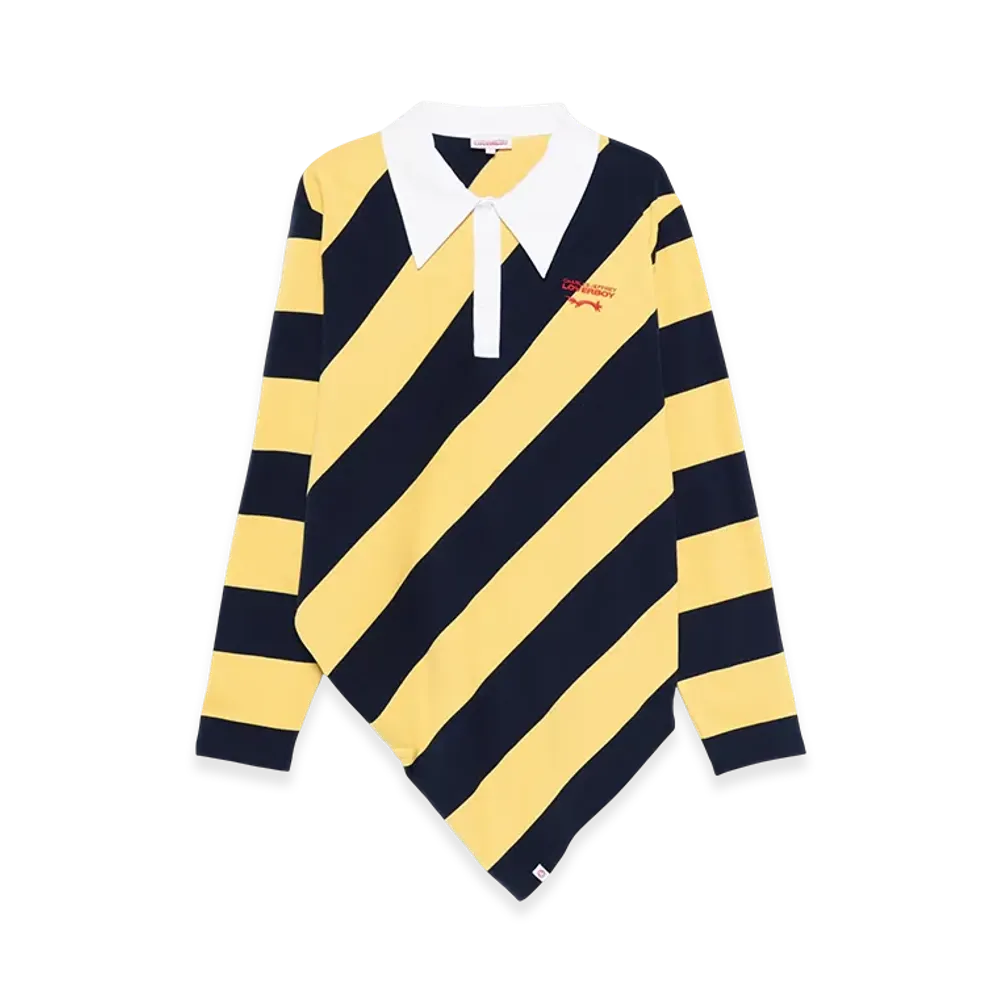 Charles Jeffrey Loverboy Topsy Turvy Polo "Yellow"