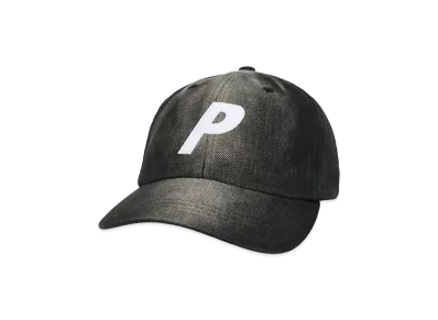 PALACE Bleached Denim P 6-Panel "Black"