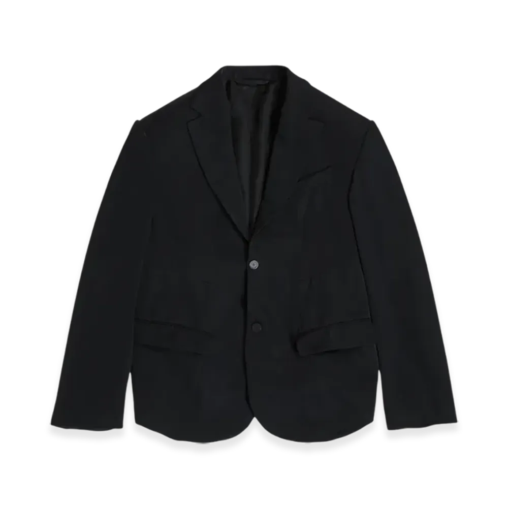 BALENCIAGA Twisted Boxy Jacket "Black"
