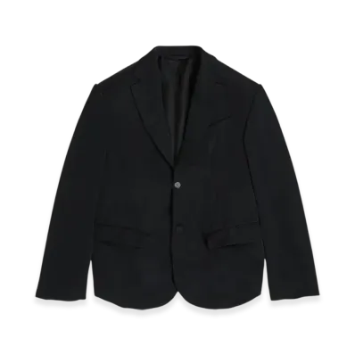 BALENCIAGA Twisted Boxy Jacket "Black"