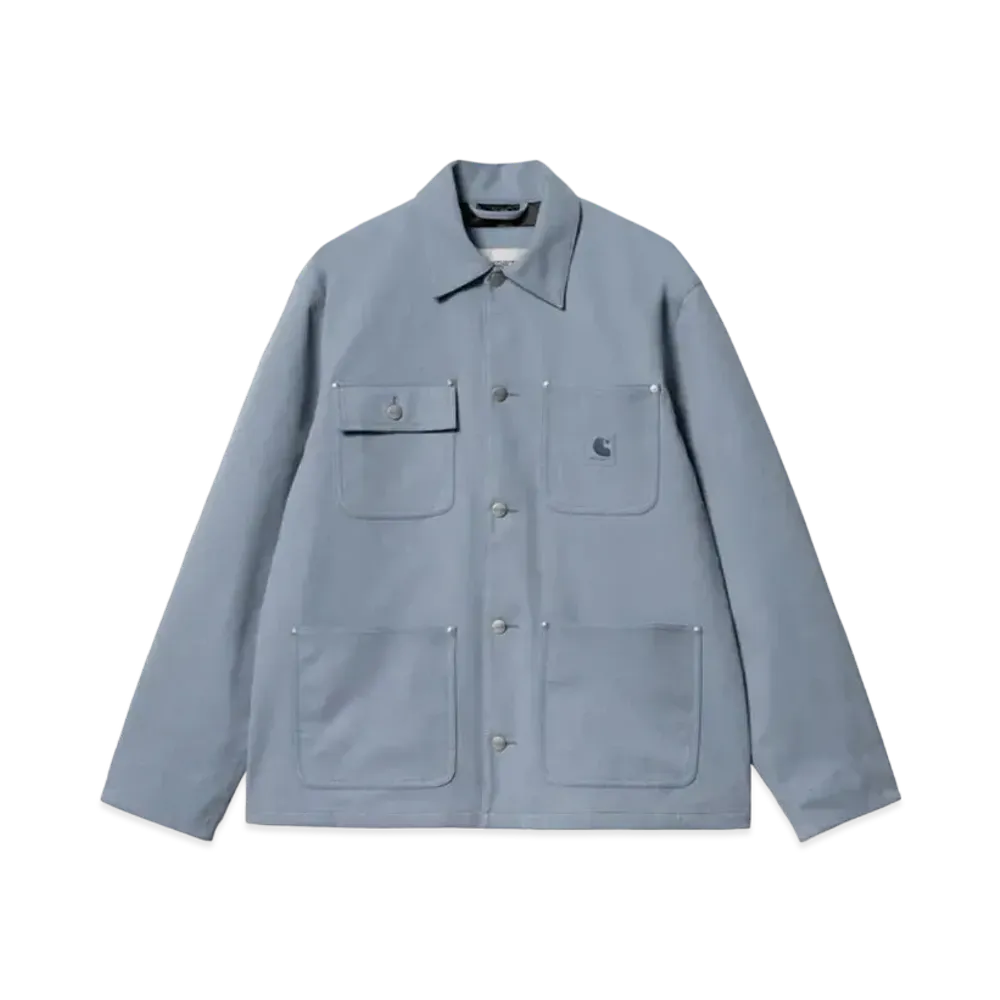 Carhartt Suede Michigan Coat "Dove Grey"