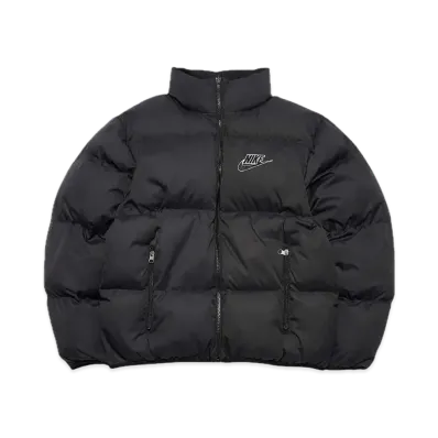 Supreme x Nike Reversible Puffy Jacket "Black"